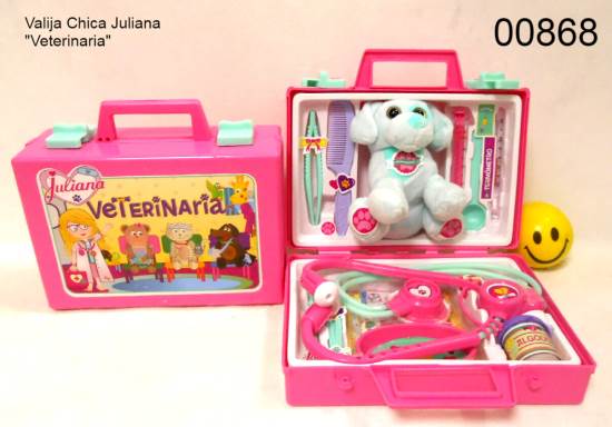 Valija Juliana Veterinaria Chica - Vamos a Jugar!