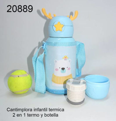 CANTIMPLORA INFANTIL C/TAPA TAZA CRY BABIES PLÁSTICO 400ML